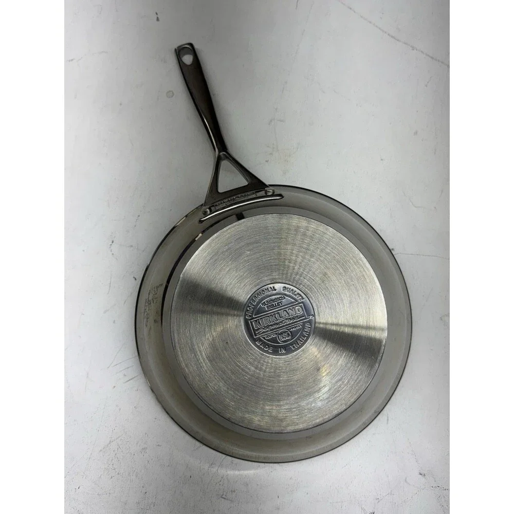 Kirkland Signature Professional Quality 10.24” Stainless Steel Skillet Thailand